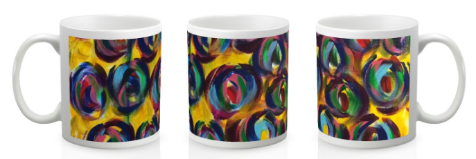 "MARBLES" 11 OZ MUGS