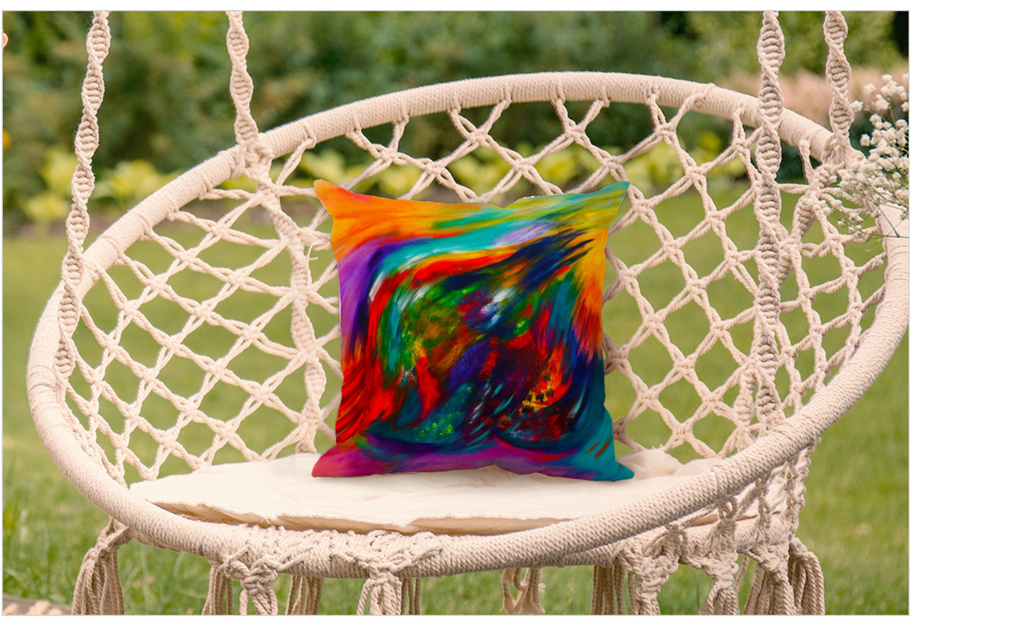 "EVERYTHING" THROW PILLOW