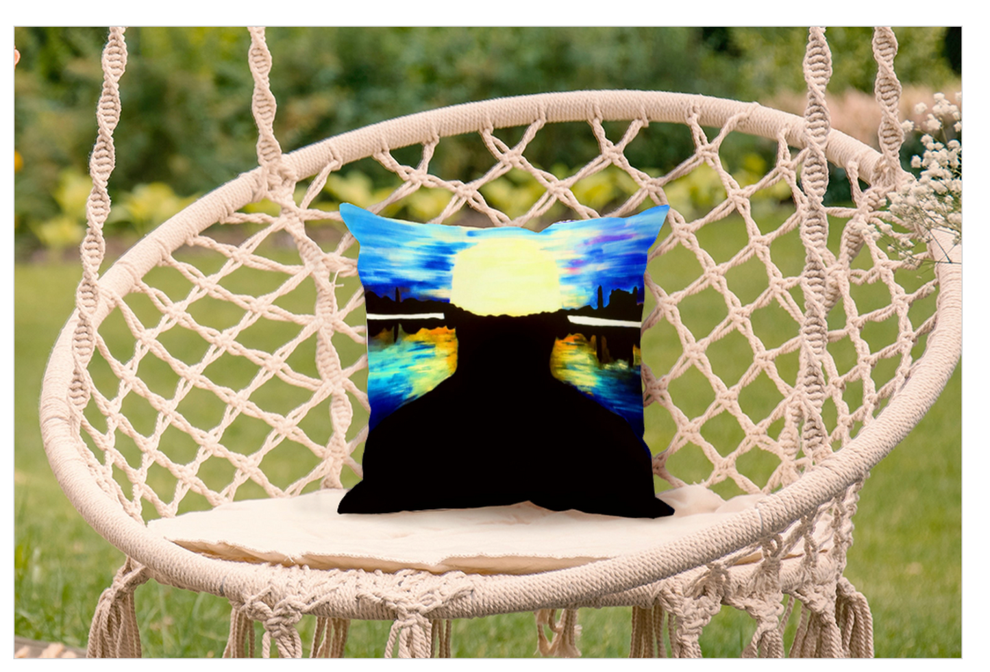 "PEACE OF MIND" THROW PILLOW