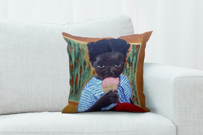 "BLACKER THE BERRY" THROW PILLOW