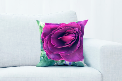 "DAMASK ROSE" THROW PILLOW