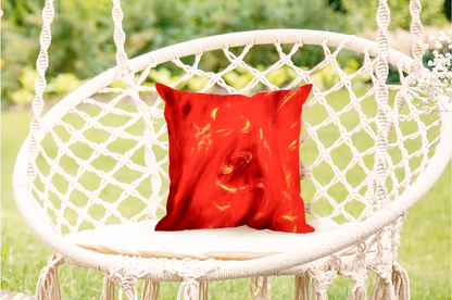 "FIREBALL" THROW PILLOW