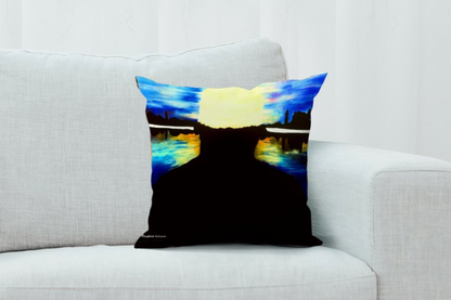 "PEACE OF MIND" THROW PILLOW