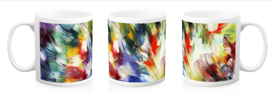 PEACOCK 11 OZ MUG