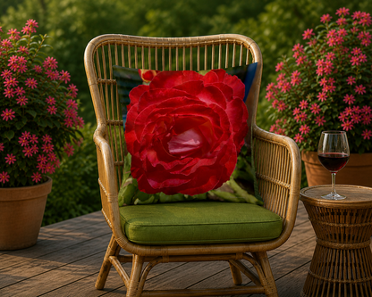 "REAGAN ROSE" THROW PILLOW