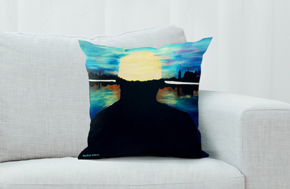 "PEACE OF MIND" THROW PILLOW