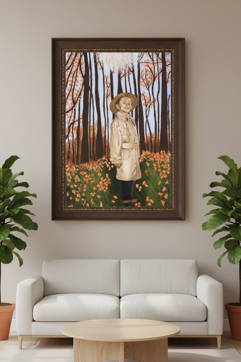 Boy In The Woods