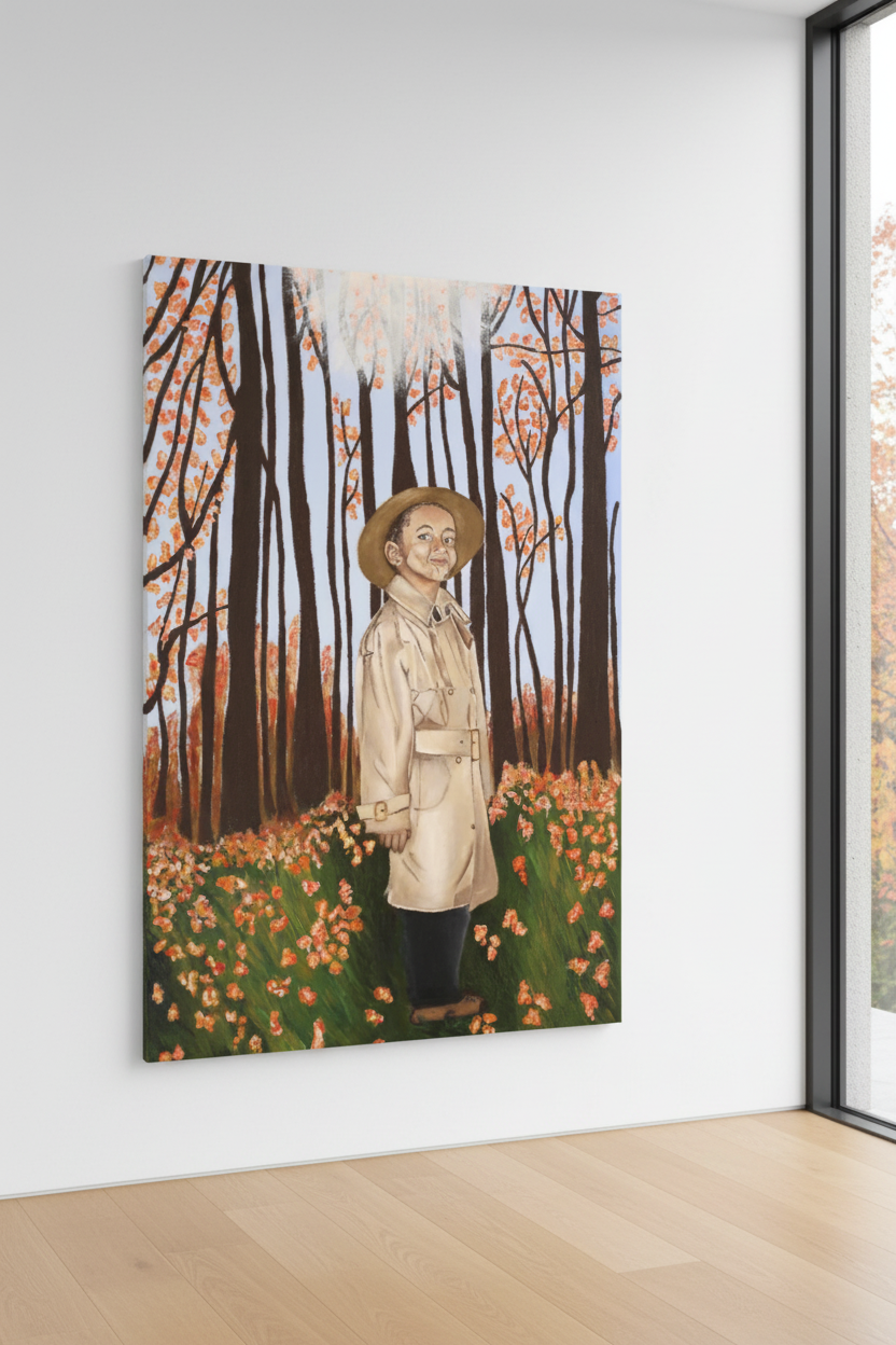 Boy In The Woods