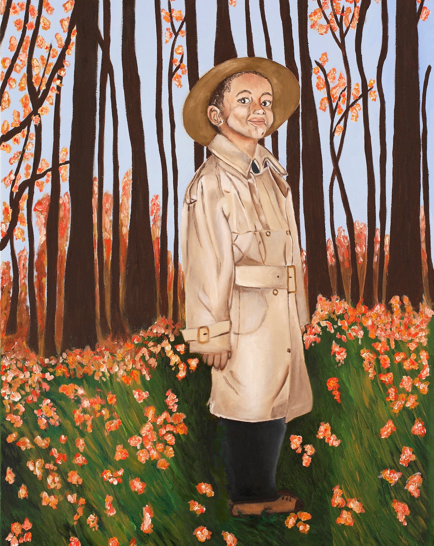 Boy In The Woods