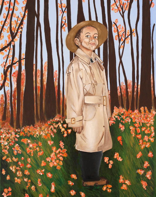 Boy In The Woods