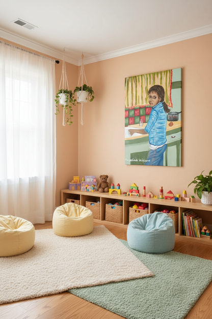 Dishwashing Blues – Children's Playroom