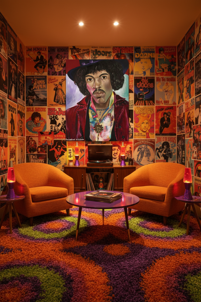 Jimi Hendrix – 1960s Music Den